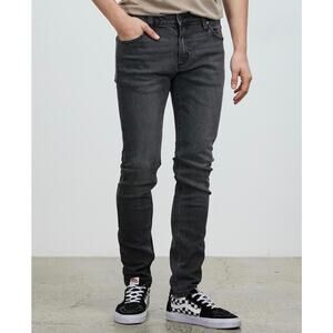 ROLLA’S Stinger Skinny Fit Faded Black Jeans Size 32x32